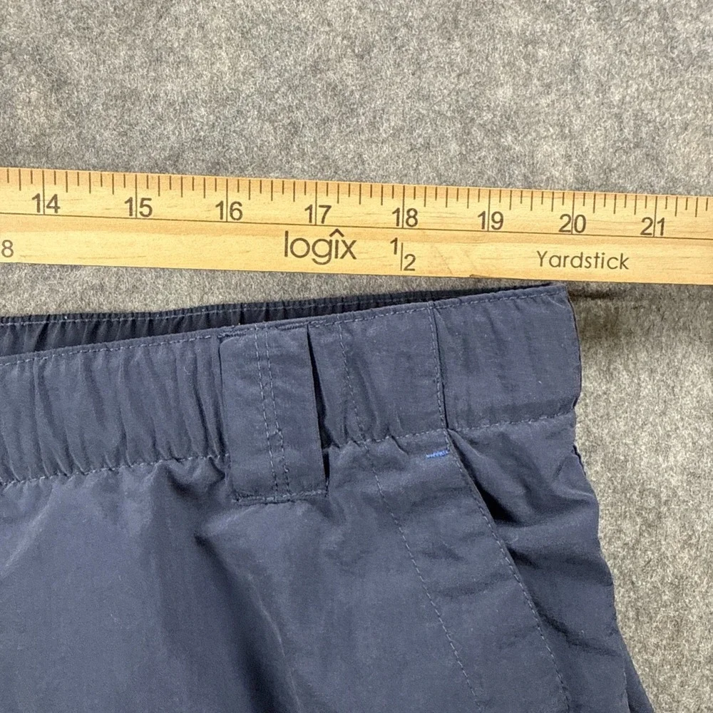 Vintage THE NORTH FACE Shorts Mens Large Blue Belted‎ Outdoor Hiking Lined XXL